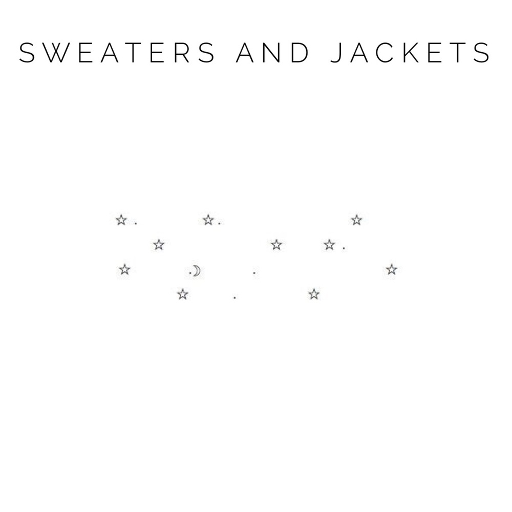 Sweater and Jackets
